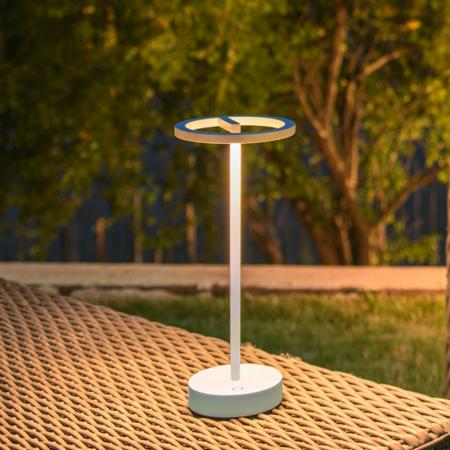 SLV 1007357 VINOLINA ONE Tischleuchte Akku IP54 2700K TOUCH weiß